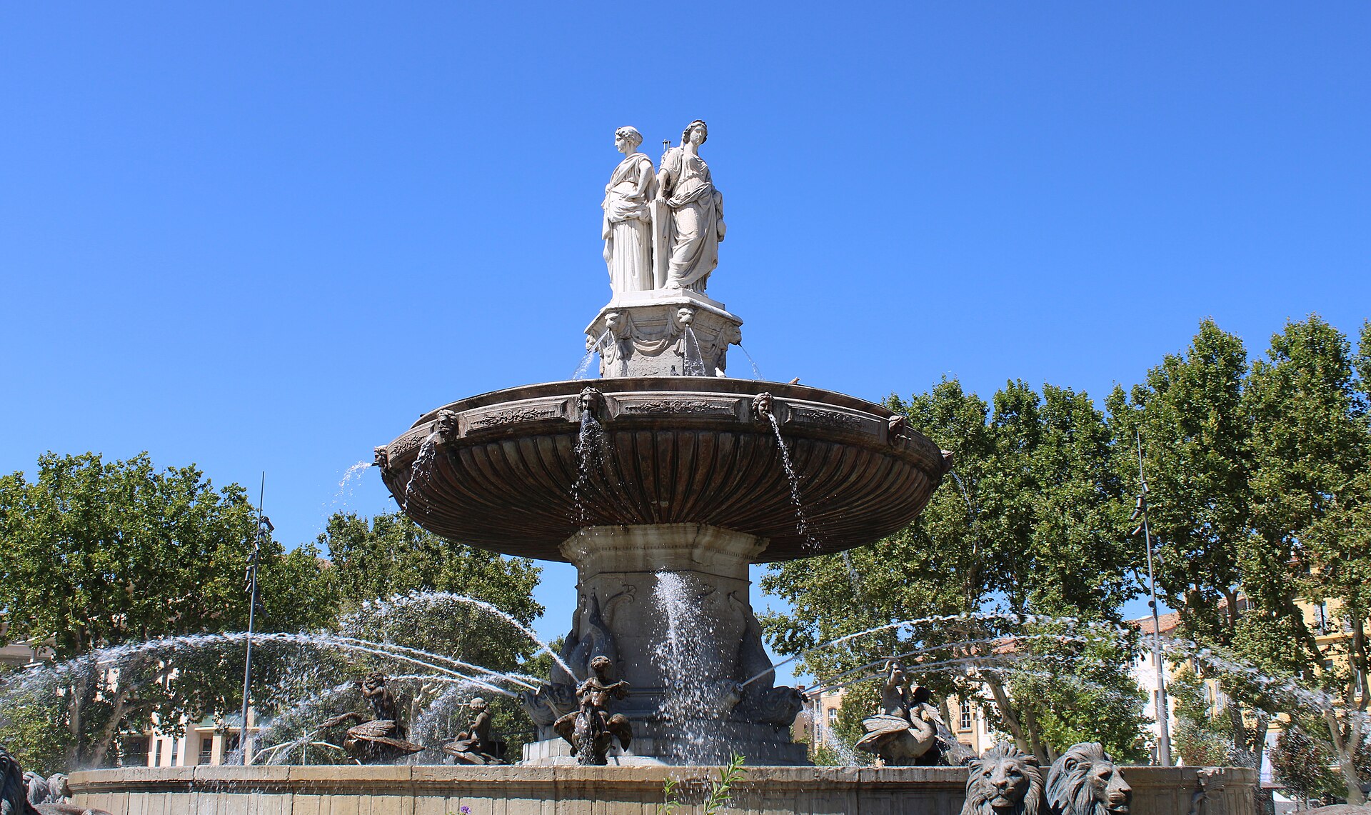 Fontaine de la Rotonde, Aix en Provence