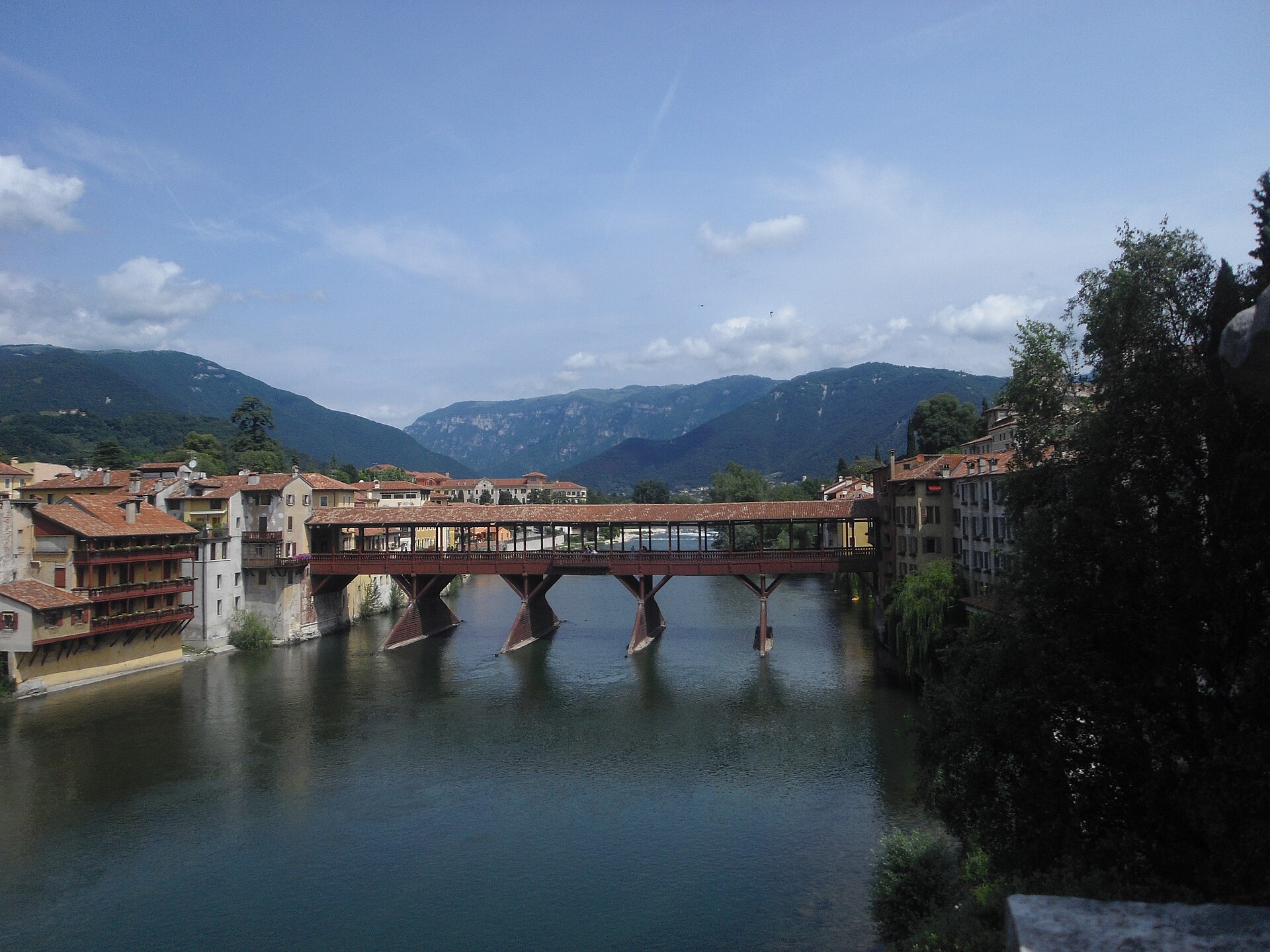 Ponte Vecchio (Ponte degli Alpini), Bassano del Grappa