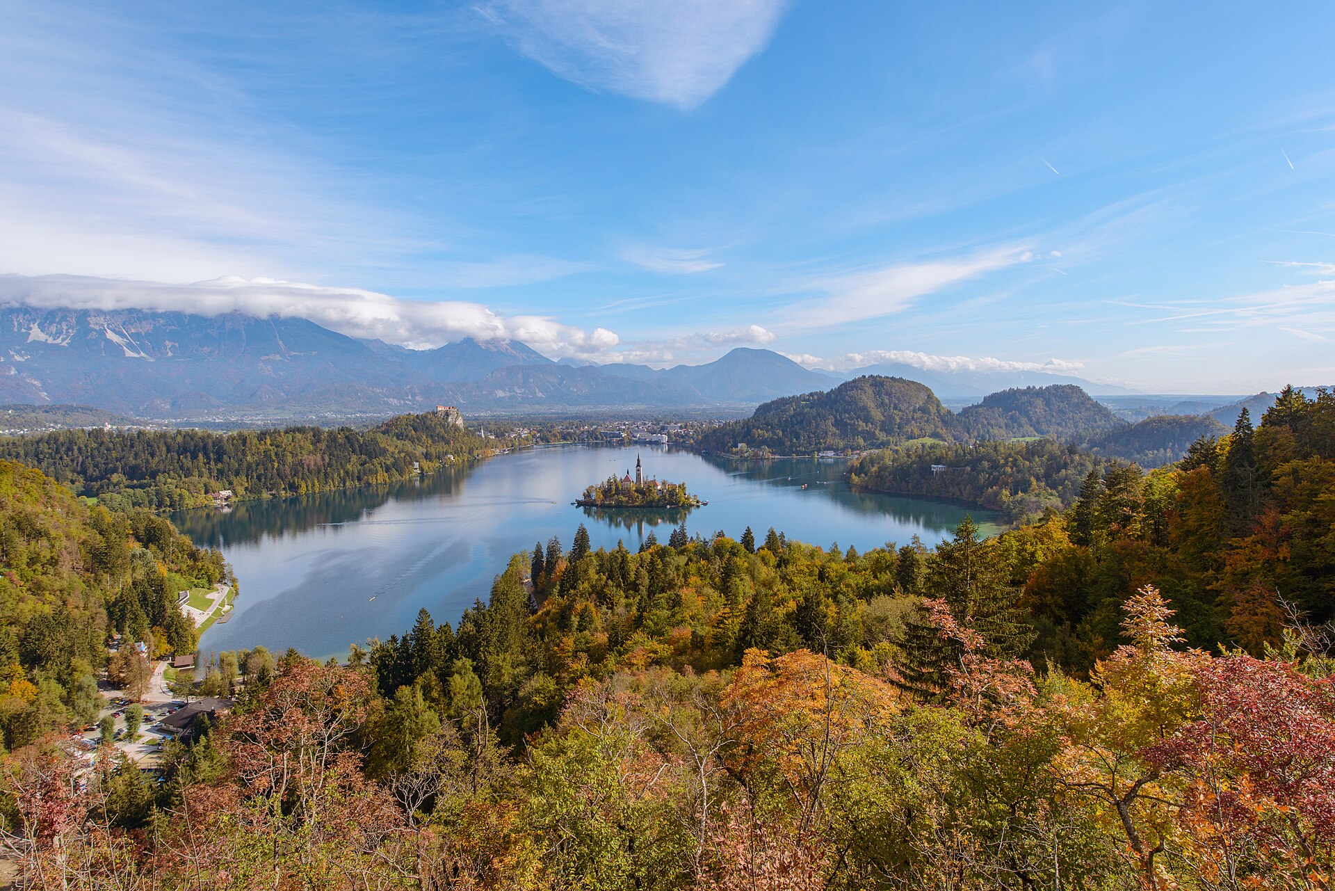 Ojstrica, Bled