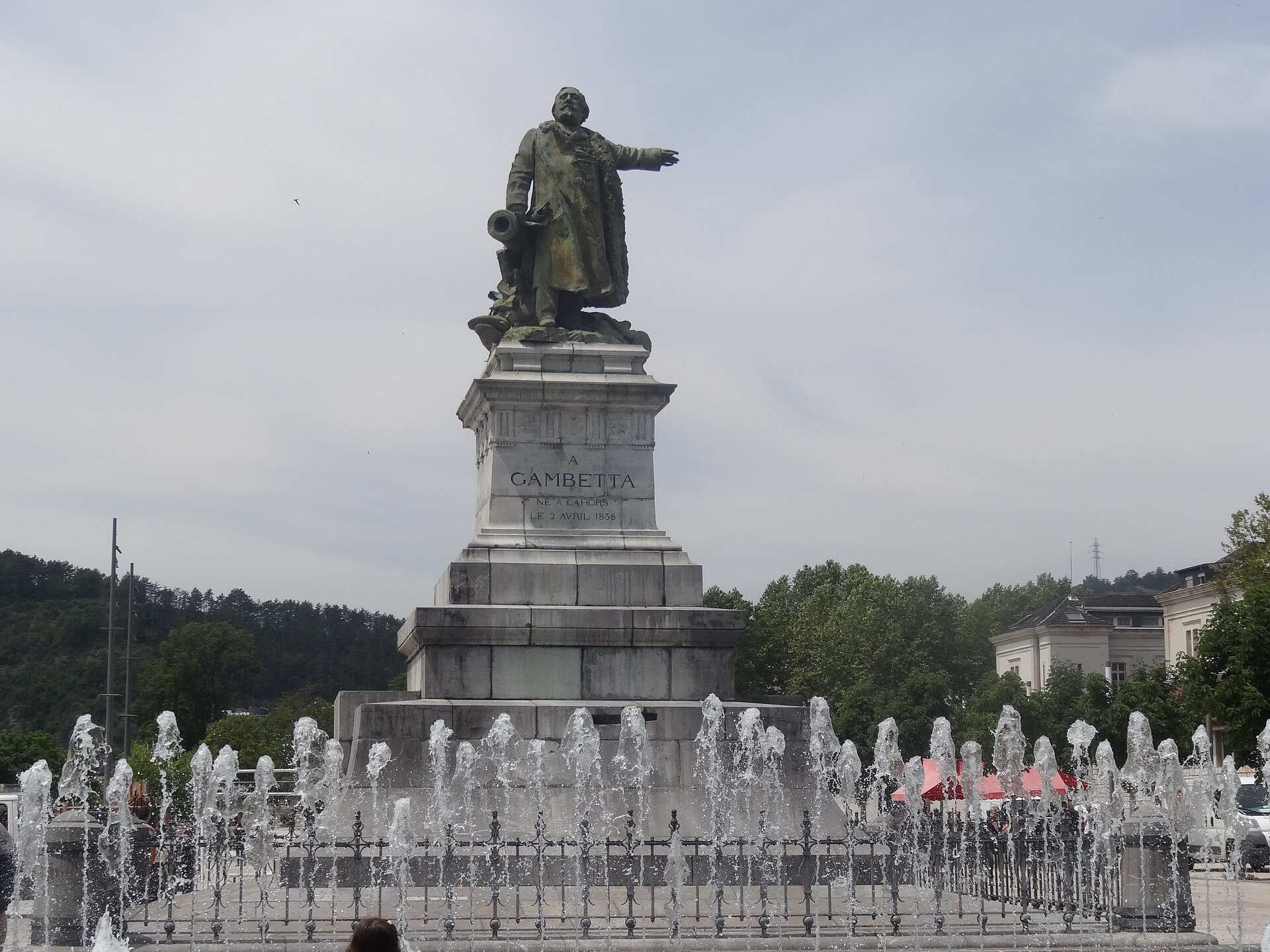 Statue de Léon Gambetta, Cahors