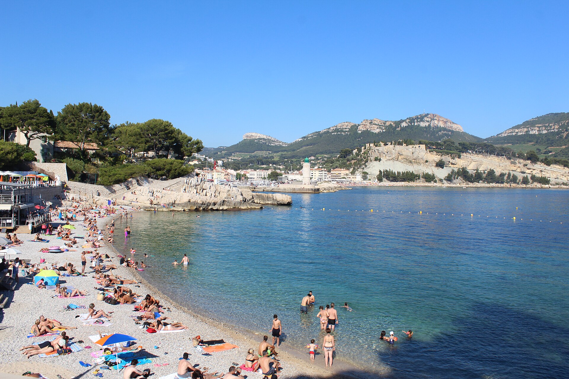 Plage du Bestouan, Cassis