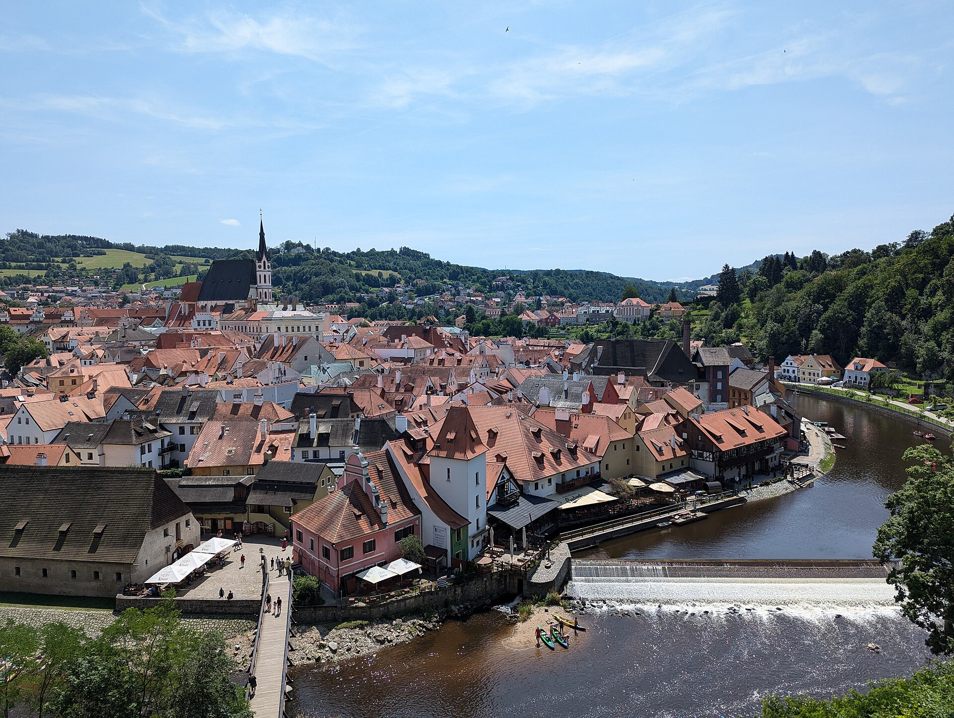 Cloak Bridge, Cesky Krumlov