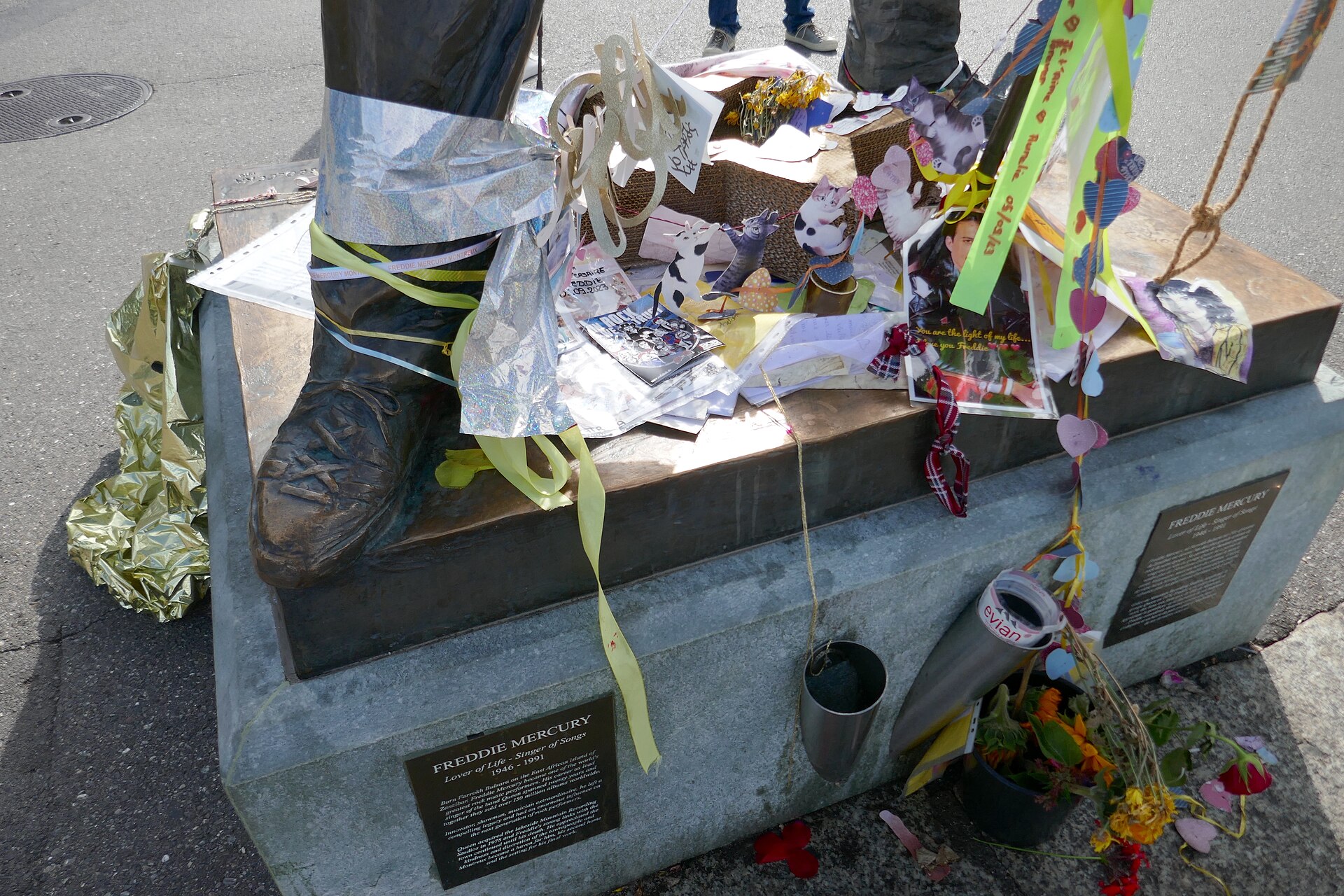 Statue de Freddie Mercury, Montreux