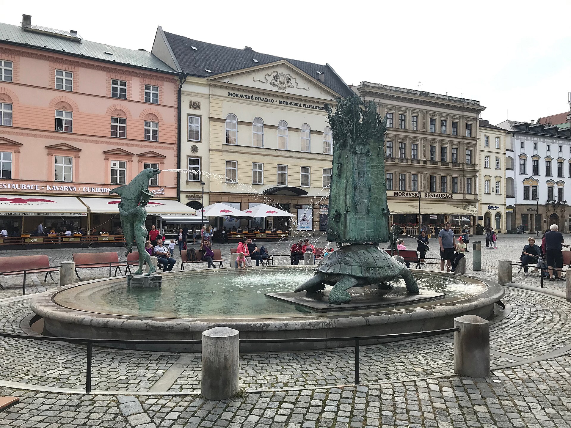 Arion Fountain, Olomouc