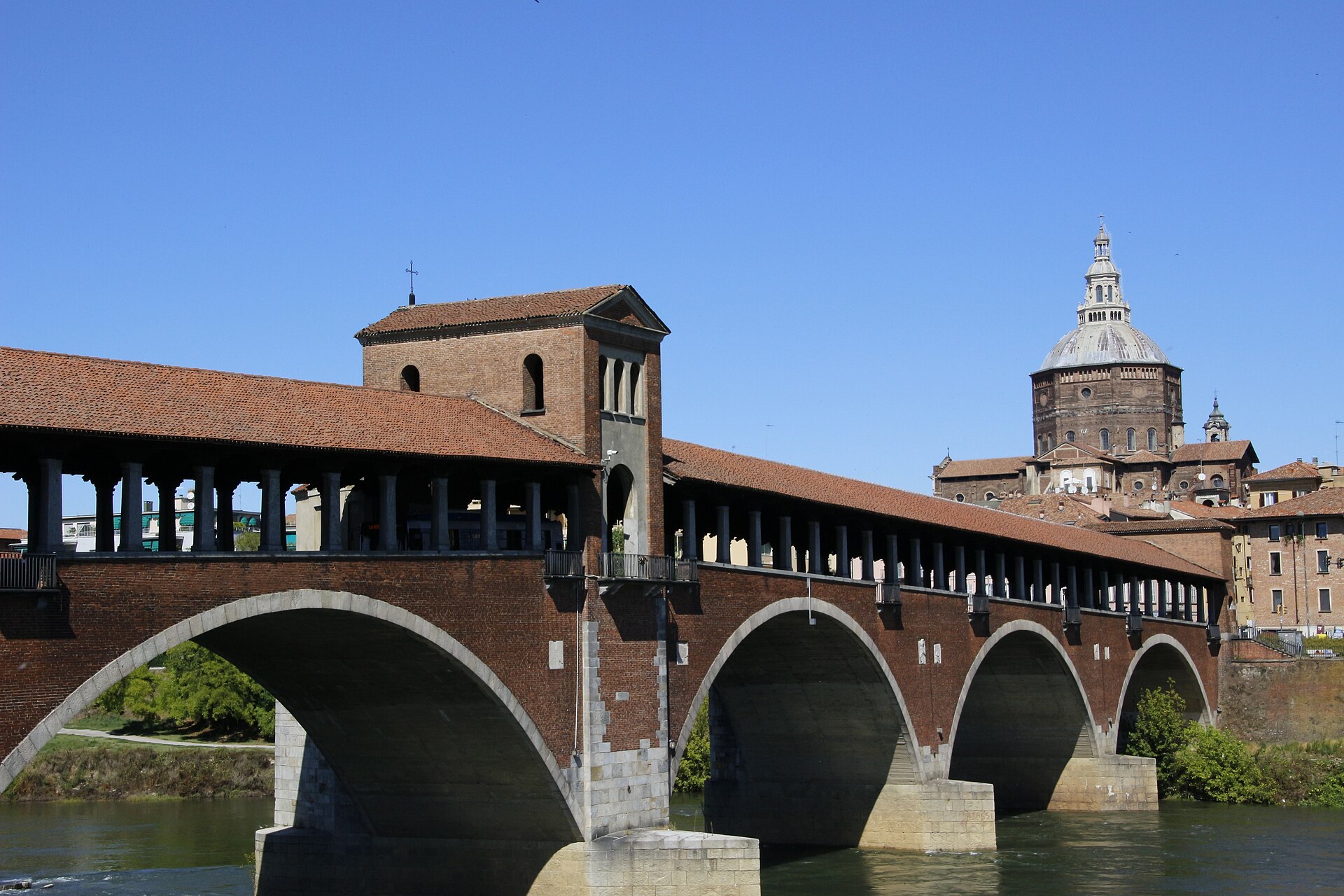 Ponte Coperto, Pavia
