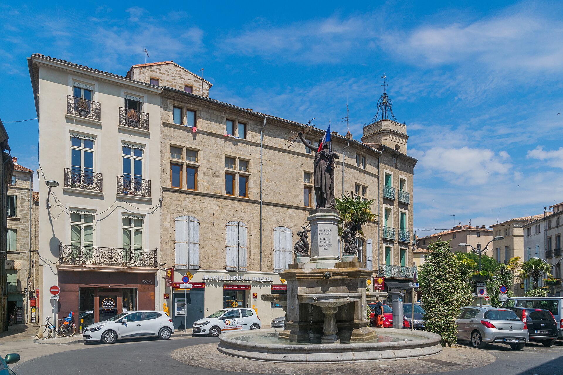 Statue de Marianne, Pezenas