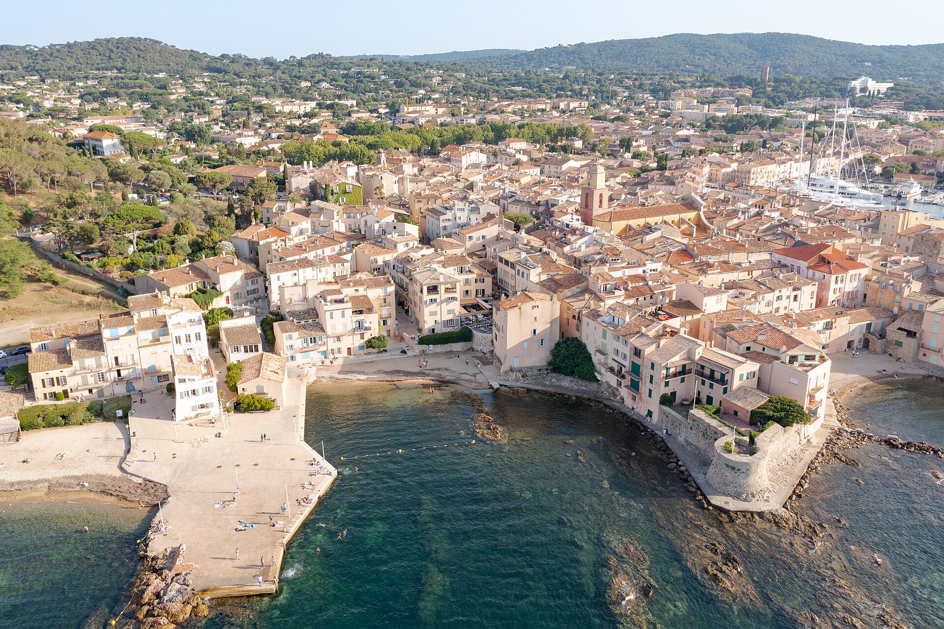 Plage de La Ponche, Saint-Tropez