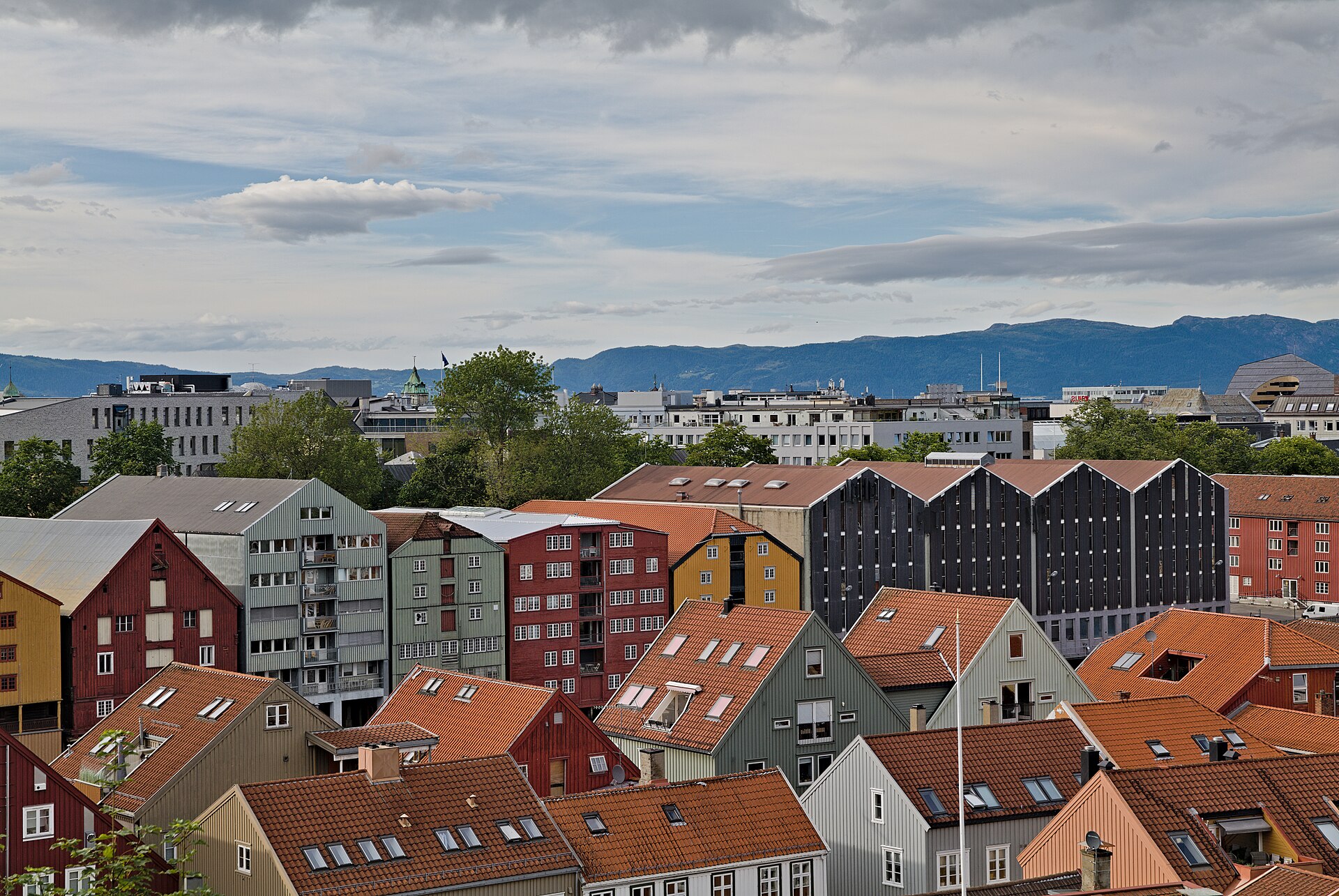 Bryggene i Trondheim, Trondheim