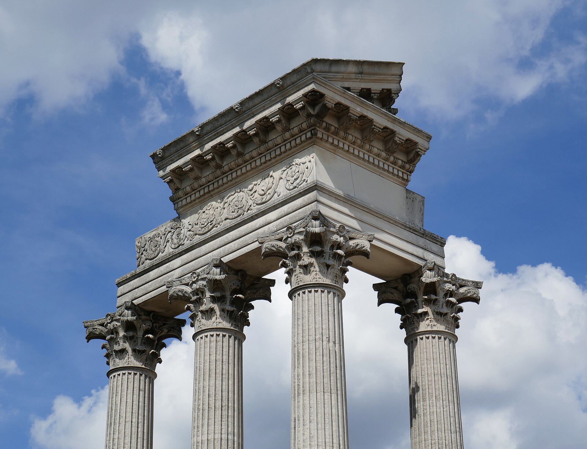 Hafentempel im APX, Xanten
